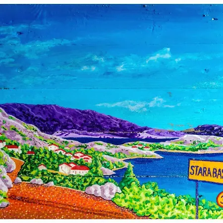 Ferienwohnung Art House Stara Baška Exterior foto