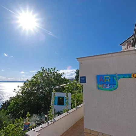 Ferienwohnung Art House Stara Baška Exterior foto